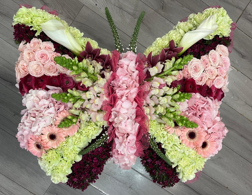 Butterfly Funeral Tribute Product Image