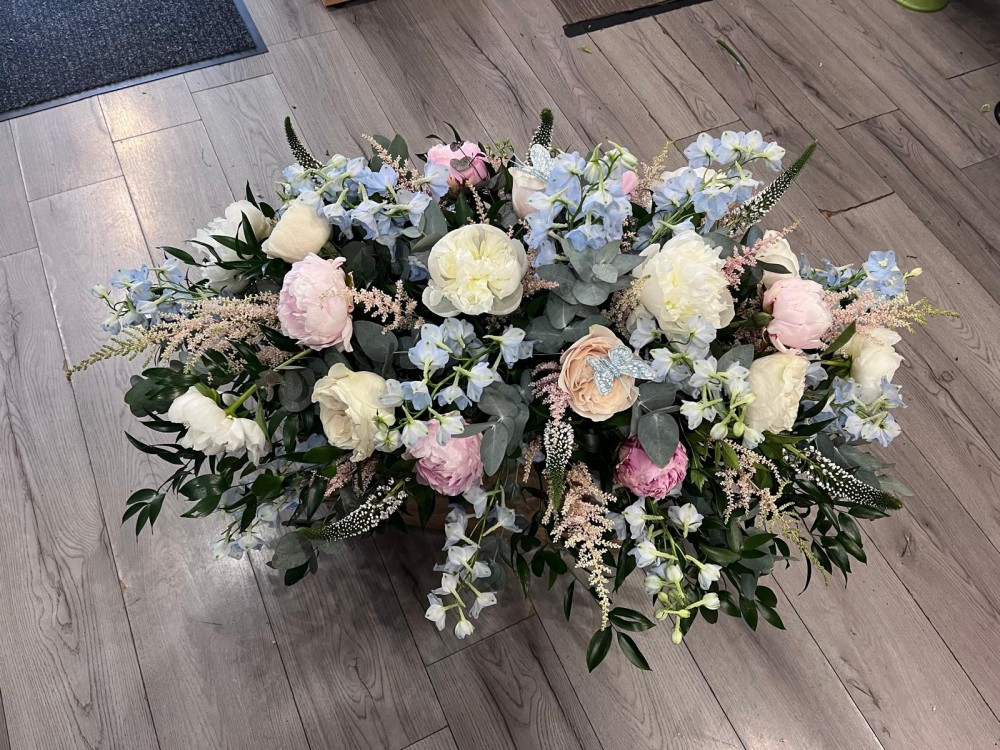Heavenly Tribute Coffin Spray Product Image